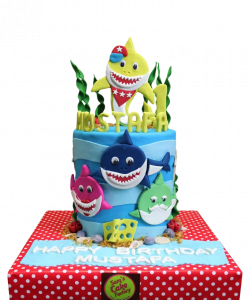 baby shark cake 12